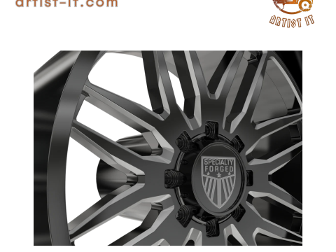 ROUE CONCAVE C711 ELITE FORGÉE SPÉCIALISÉE Modèles 3D en vedette