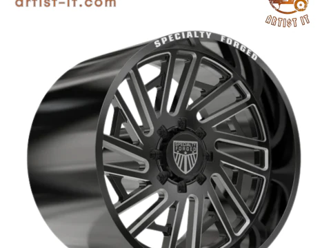 SPECIALITY FORGED C712 ELITE CONCAVE WHEEL 3D Print Model