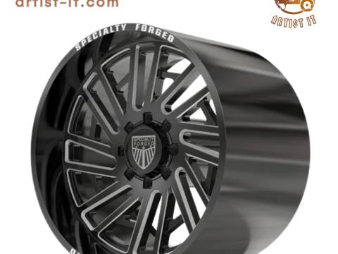 特殊鍛造 C712 エリート コンケイブ ホイール 3Dプリントモデル