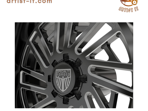 特殊鍛造 C712 エリート コンケイブ ホイール 3Dプリントモデル