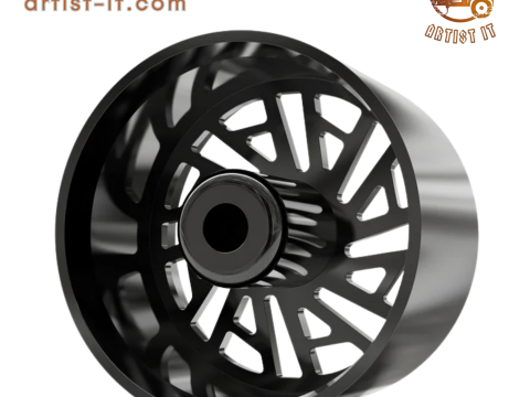 特殊鍛造 C712 エリート コンケイブ ホイール 3Dプリントモデル