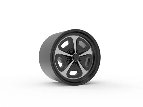 AMERICAN RACING 500 MONO CAST WHEEL 3D PRINT MODEL 3D Print Model