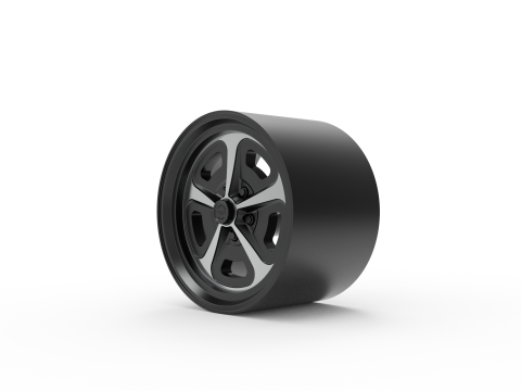 AMERICAN RACING 500 MONO CAST WHEEL 3D PRINT MODEL 3D Baskı Modeli
