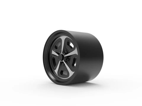 AMERICAN RACING 500 MONO CAST WHEEL 3D PRINT MODEL 3D Print Model