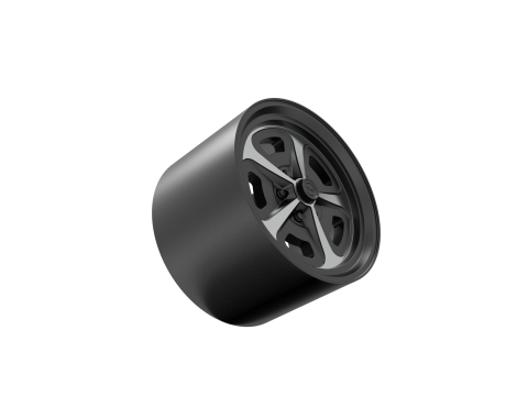 AMERICAN RACING 500 MONO CAST WHEEL 3D PRINT MODEL 3D Baskı Modeli