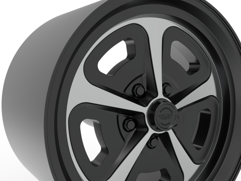 AMERICAN RACING 500 MONO CAST WHEEL 3D PRINT MODEL 3D Baskı Modeli
