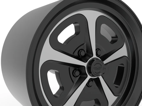 AMERICAN RACING 500 MONO CAST WHEEL 3D PRINT MODEL 3D Print Model