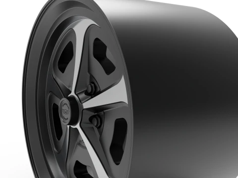 AMERICAN RACING 500 MONO CAST WHEEL 3D PRINT MODEL 3D Print Model