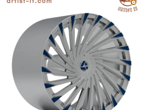AZARA AZA-501 WHEEL 3D PRINT MODEL 3D Print Model