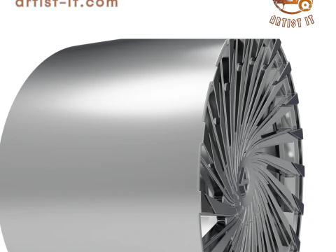 AZARA AZA-501 WHEEL 3D PRINT MODEL 3D Print Model