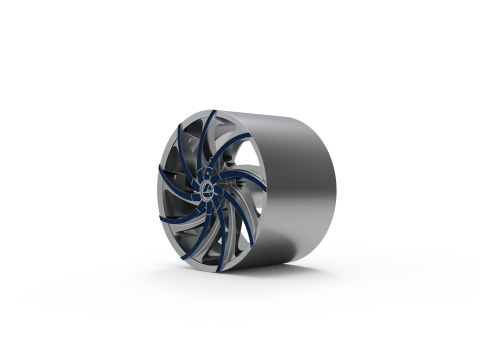 AZARA AZA-503 WHEEL 3D PRINT MODEL 3Dプリントモデル