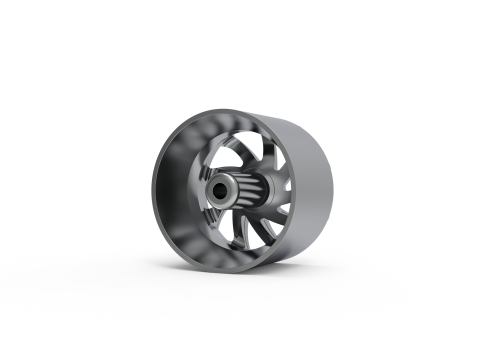 AZARA AZA-503 WHEEL 3D PRINT MODEL 3Dプリントモデル