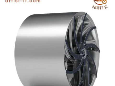 AZARA AZA-503 WHEEL 3D PRINT MODEL 3D Print Model