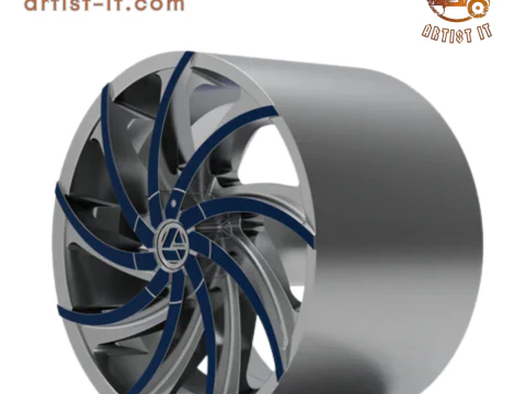 AZARA AZA-503 WHEEL 3D PRINT MODEL 3D Print Model