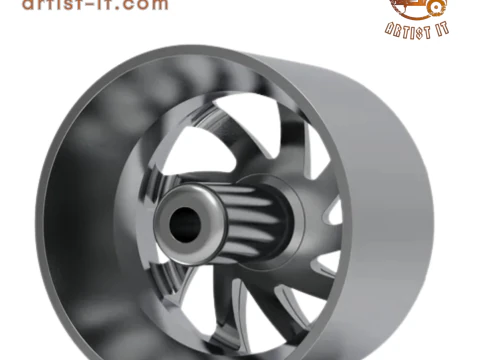 AZARA AZA-503 WHEEL 3D PRINT MODEL 3D Print Model