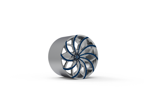 AZARA AZA-504 WHEEL 3D PRINT MODEL 3D-printmodel