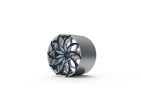 AZARA AZA-504 WHEEL 3D PRINT MODEL 3D Baskı Modeli