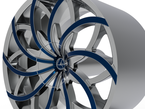 AZARA AZA-504 WHEEL 3D PRINT MODEL 3D Baskı Modeli