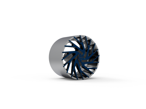 AZARA AZA-505 WHEEL 3D PRINT MODEL 3D प्रिंट मॉडल