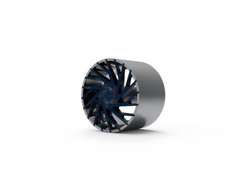 AZARA AZA-505 WHEEL 3D PRINT MODEL 3D प्रिंट मॉडल