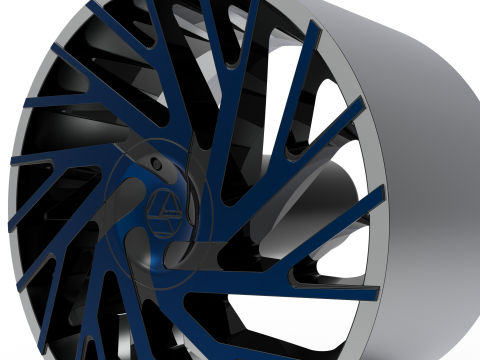 AZARA AZA-505 WHEEL 3D PRINT MODEL 3D प्रिंट मॉडल