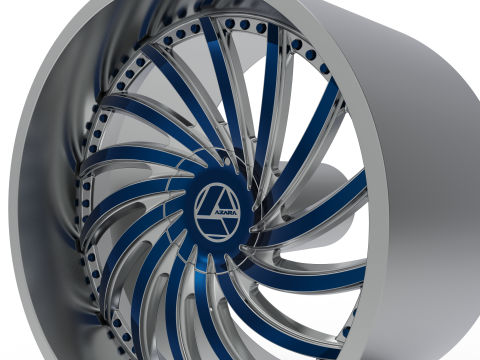 AZARA AZA-508 WHEEL 3D PRINT MODEL 3D-printmodel