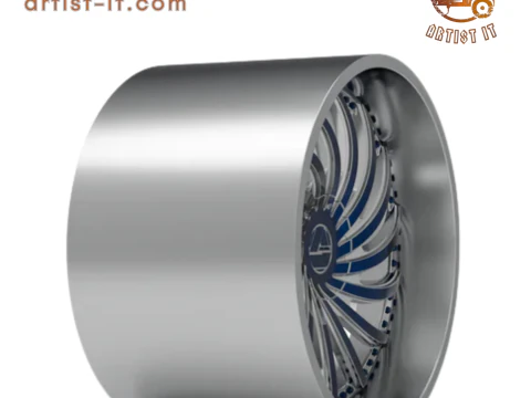 AZARA AZA-508 WHEEL 3D PRINT MODEL 3D Print Model