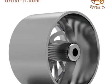 AZARA AZA-508 WHEEL 3D PRINT MODEL 3D Print Model
