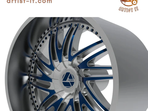 AZARA AZA-509 WHEEL 3D PRINT MODEL 3D Print Model