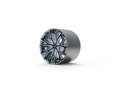 ZARA AZA-512A WHEEL 3D PRINT MODEL 3D 打印模型