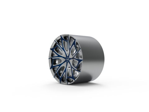 ZARA AZA-512A WHEEL 3D PRINT MODEL 3D 打印模型