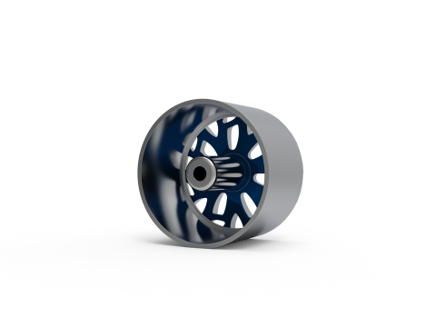 ZARA AZA-512A WHEEL 3D PRINT MODEL 3D 打印模型