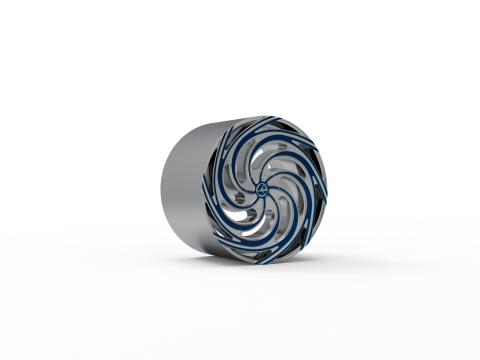 AZARA AZA-519 WHEEL 3D PRINT MODEL 3D Принт Модель