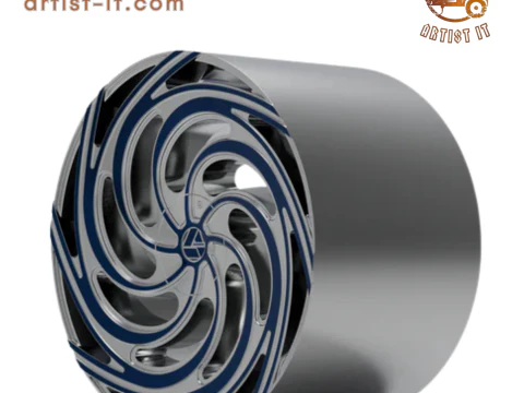 AZARA AZA-519 WHEEL 3D PRINT MODEL 3D Print Model