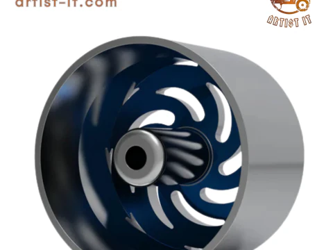 AZARA AZA-519 WHEEL 3D PRINT MODEL 3D Print Model
