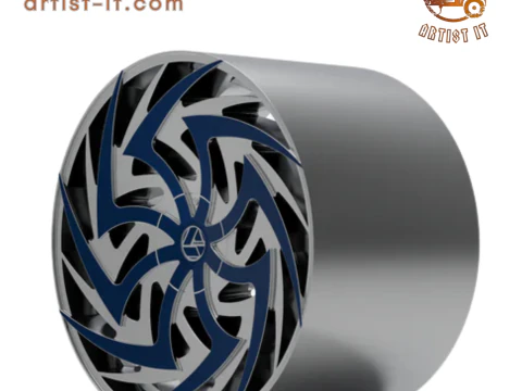 AZARA AZA-520 WHEEL 3D PRINT MODEL 3D Print Model