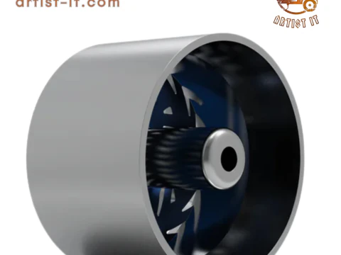 AZARA AZA-520 WHEEL 3D PRINT MODEL 3D Print Model