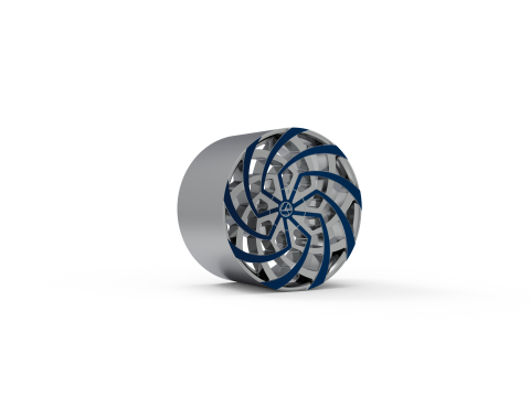 AZARA AZA-521 WHEEL 3D PRINT MODEL 3D Baskı Modeli