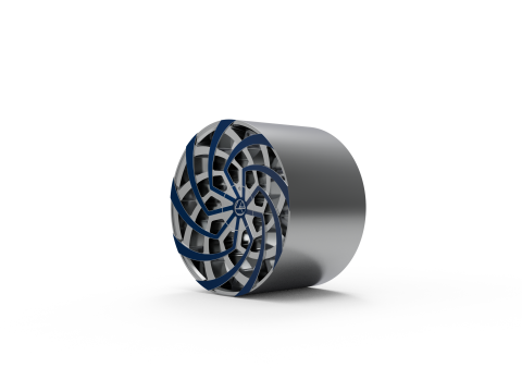 AZARA AZA-521 WHEEL 3D PRINT MODEL Modello di stampa 3D