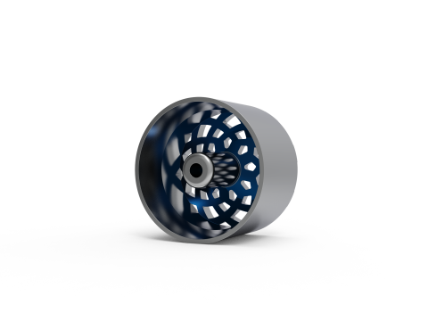 AZARA AZA-521 WHEEL 3D PRINT MODEL Modello di stampa 3D
