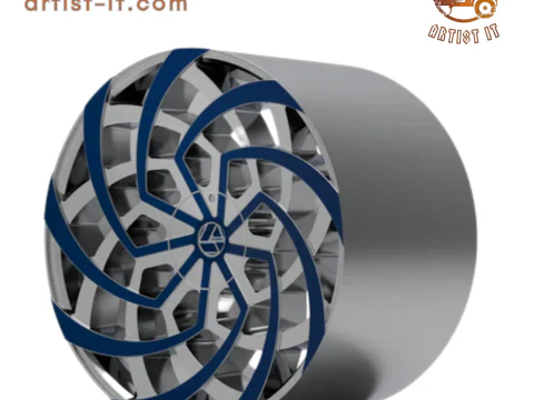 AZARA AZA-521 WHEEL 3D PRINT MODEL 3D Print Model
