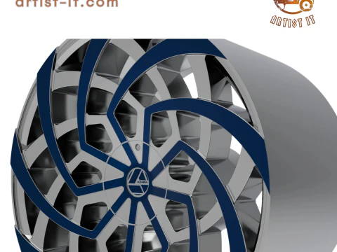 AZARA AZA-521 WHEEL 3D PRINT MODEL 3D Print Model