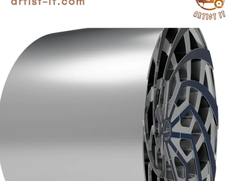 AZARA AZA-521 WHEEL 3D PRINT MODEL 3D Print Model