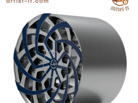 AZARA AZA-521 WHEEL 3D PRINT MODEL 3D Print Model