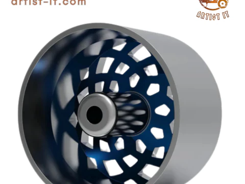 AZARA AZA-521 WHEEL 3D PRINT MODEL 3D Print Model