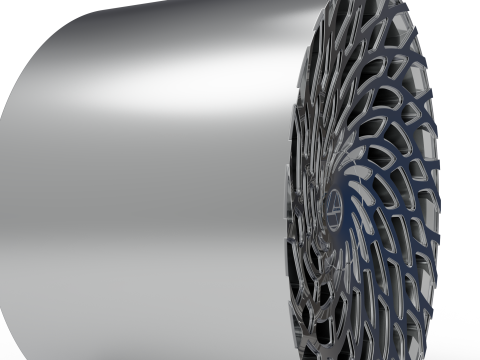 AZARA AZA-523 WHEEL 3D PRINT MODEL Modèles 3D en vedette