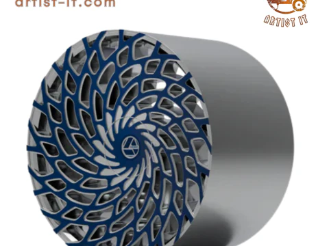 AZARA AZA-523 WHEEL 3D PRINT MODEL 3D Print Model