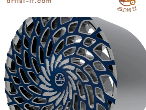AZARA AZA-523 WHEEL 3D PRINT MODEL 3D Print Model