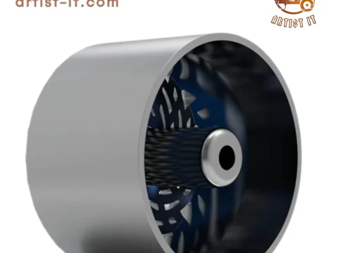 AZARA AZA-523 WHEEL 3D PRINT MODEL 3D Print Model