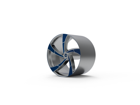 AZARA AZA-524 WHEEL 3D PRINT MODEL 3D 打印模型